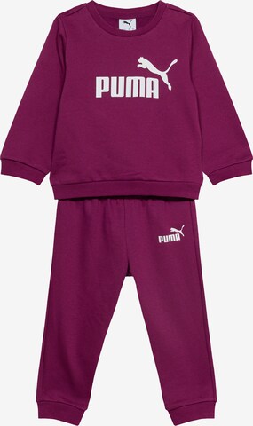 PUMA Sweatsuit 'MINICATS ESS' in Pink: front