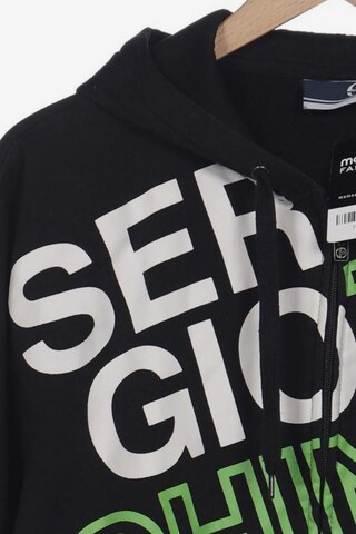 Sergio Tacchini Sweatshirt & Zip-Up Hoodie in L in Black