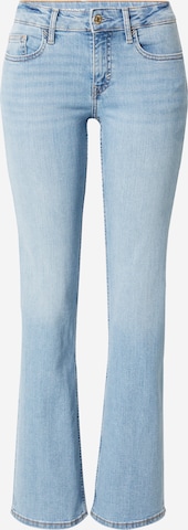 ESPRIT Flared Jeans in Blauw: voorkant