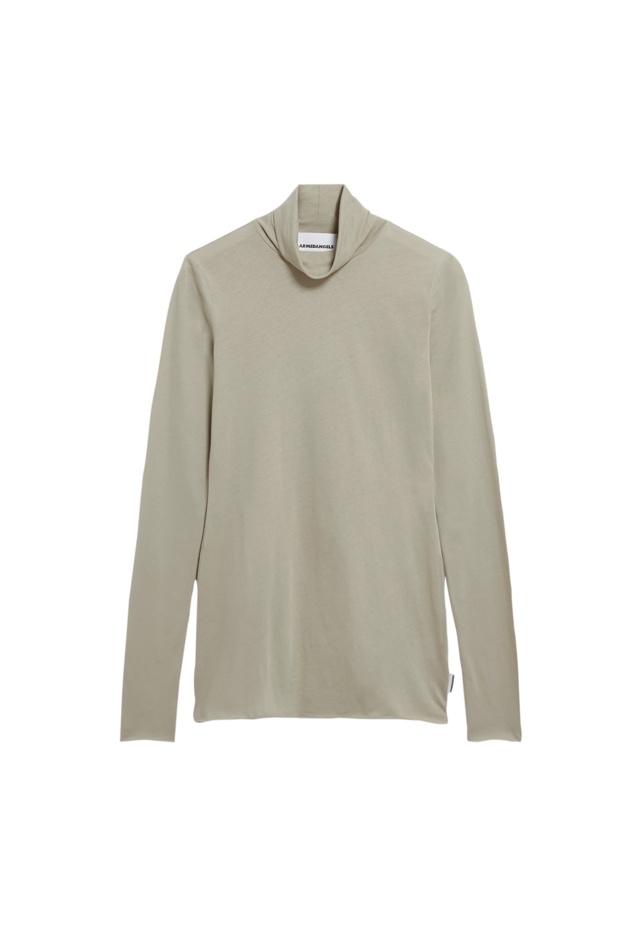 ARMEDANGELS Longsleeve  SOFT in Grün: Vorderseite