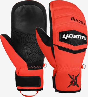 REUSCH Athletic Gloves 'Worldcup Warrior' in Red: front