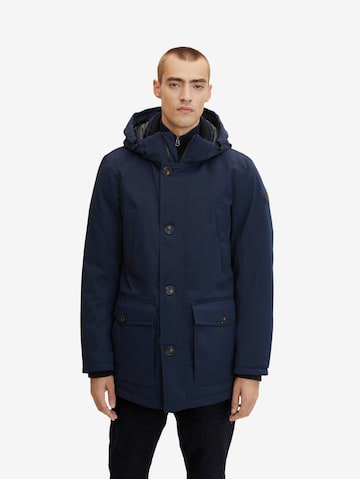 Parka d’hiver 'Arctic' TOM TAILOR en bleu : devant