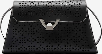 Coccinelle Shoulder Bag 'COCCINELLE DEW MEDIUM' in Black: front