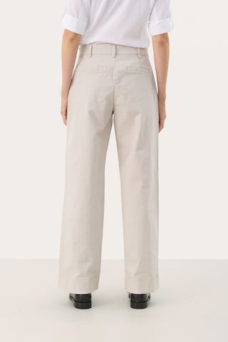 Wide Leg Pantalon 'Belme' Part Two en blanc