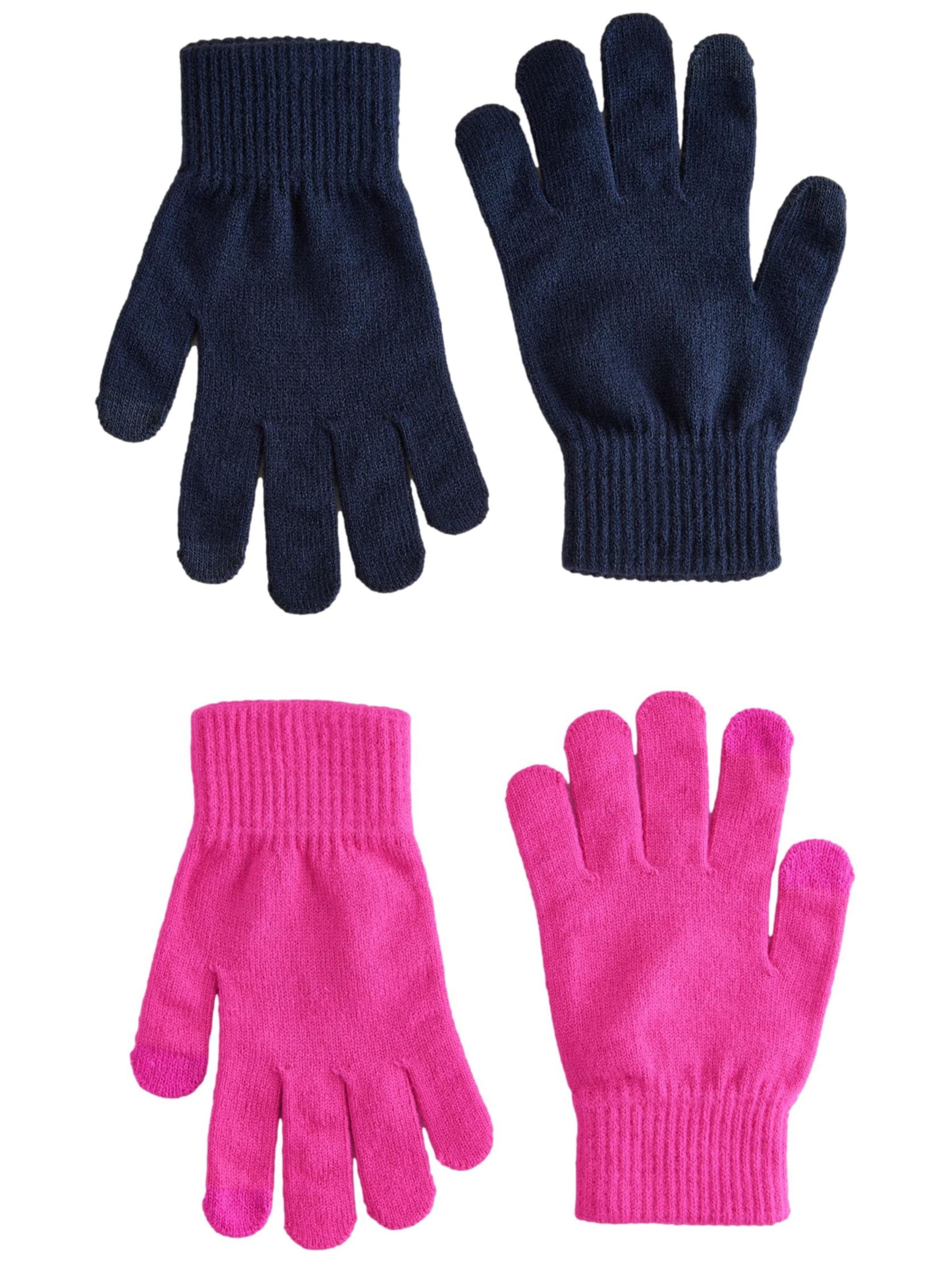 sinned x about you Guantes con dedos Next en Azul Rosa