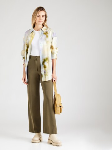 & Other Stories Wide leg Pantalon in Groen