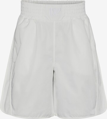 IIQUAL - Loosefit Pantalón 'EMERY' en blanco: frente