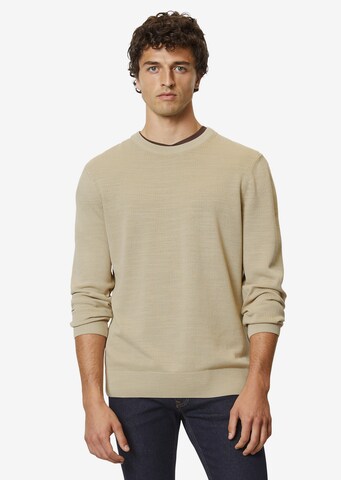 Marc O'Polo Sweater in Beige: front