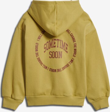 Sweat 'Luna' SOMETIME SOON en jaune