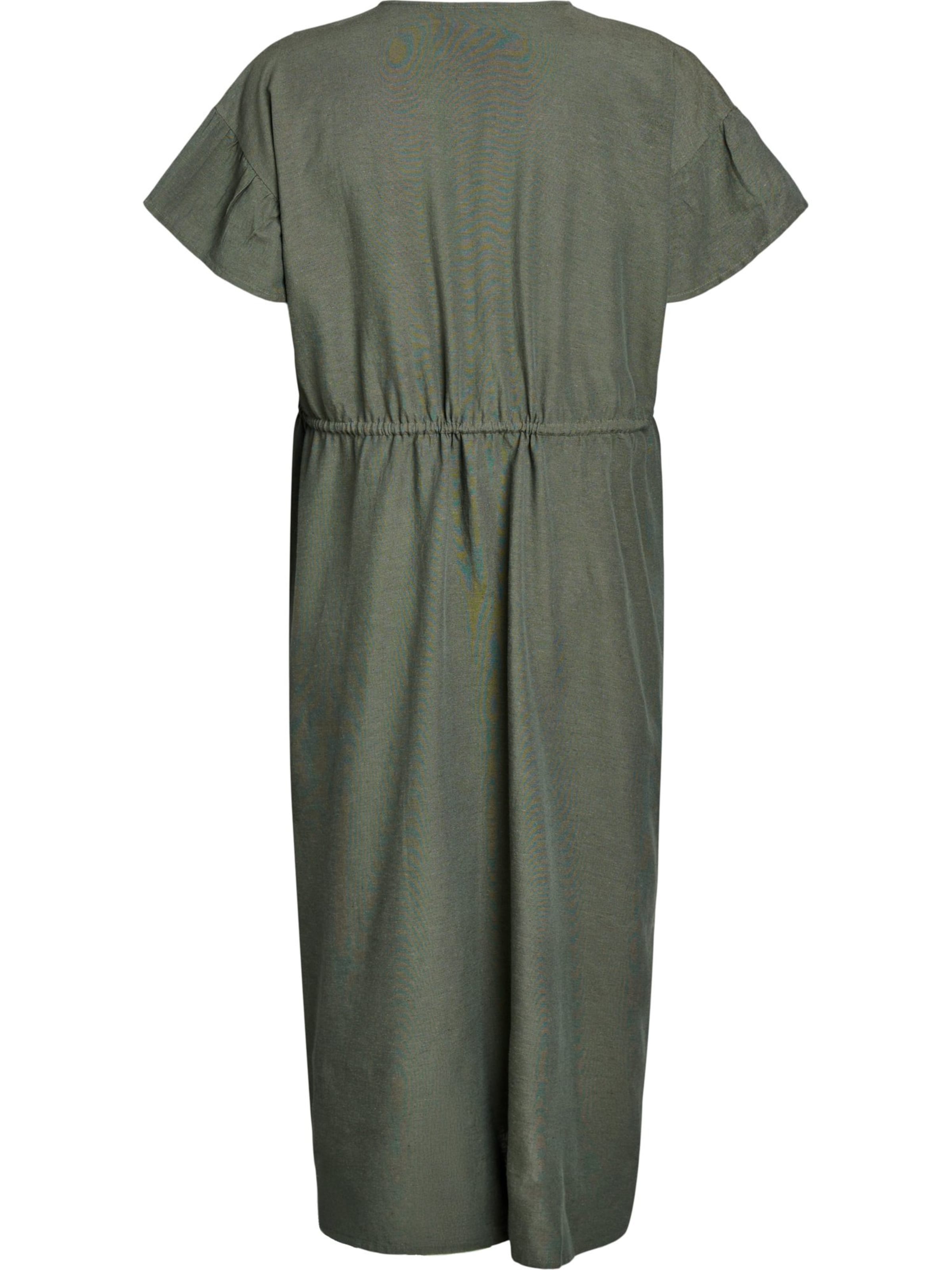 Zizzi Платье 'Vflex' в Оливково-зеленый, Обзор товара