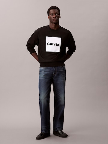 Calvin Klein Jeans Обычный Свитшот в Черный