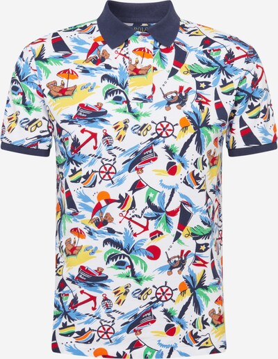 Tricou POLO RALPH LAUREN pe albastru noapte / galben / mai multe culori / alb, Vizualizare produs