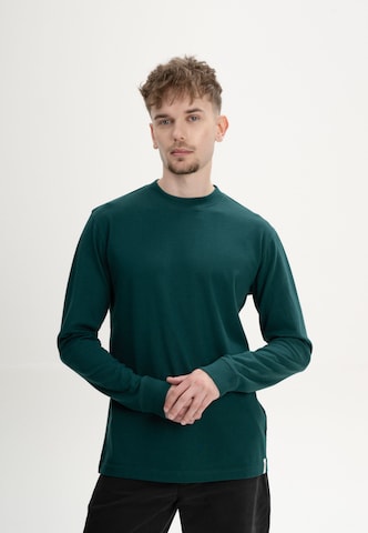 MELA - Camiseta 'Tejas' en verde: frente