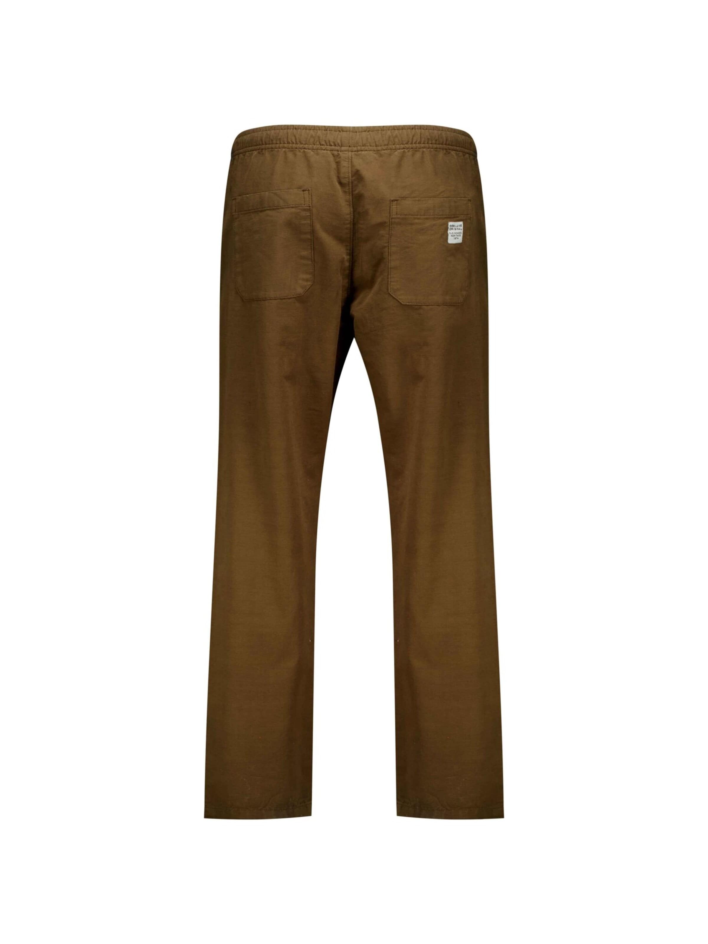 Loosefit Pantalon Deeluxe en marron
