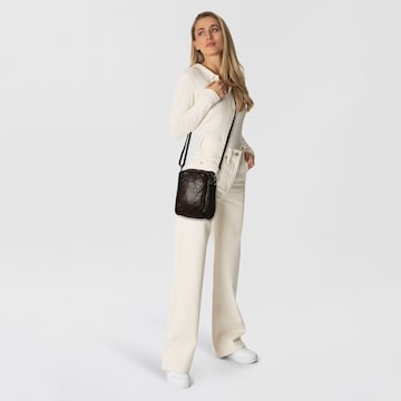 Borsa a tracolla 'Cipresso' di Campomaggi in marrone