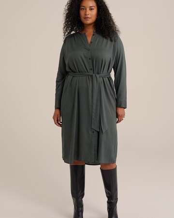 WE Fashion - Vestido en verde: frente