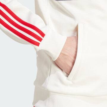 ADIDAS ORIGINALS Sweatjacke 'The First' in Weiß