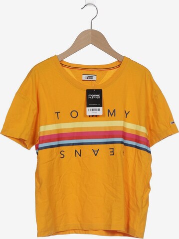 Tommy Jeans T-Shirt L in Orange: predná strana