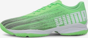PUMA Soccer Cleats ' ADRENALITE 2.1 ' in Green: front