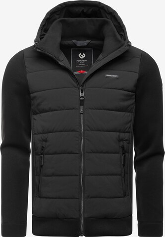 Veste fonctionnelle 'Doryan' Ragwear en noir : devant