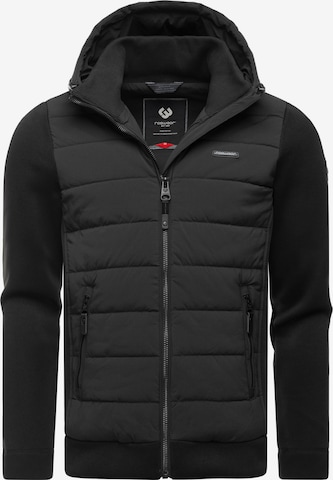 Ragwear Weatherproof jacket 'Doryan' in Black: front