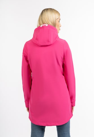Schmuddelwedda Toiminnallinen pitkä takki 'Alzette' värissä vaaleanpunainen