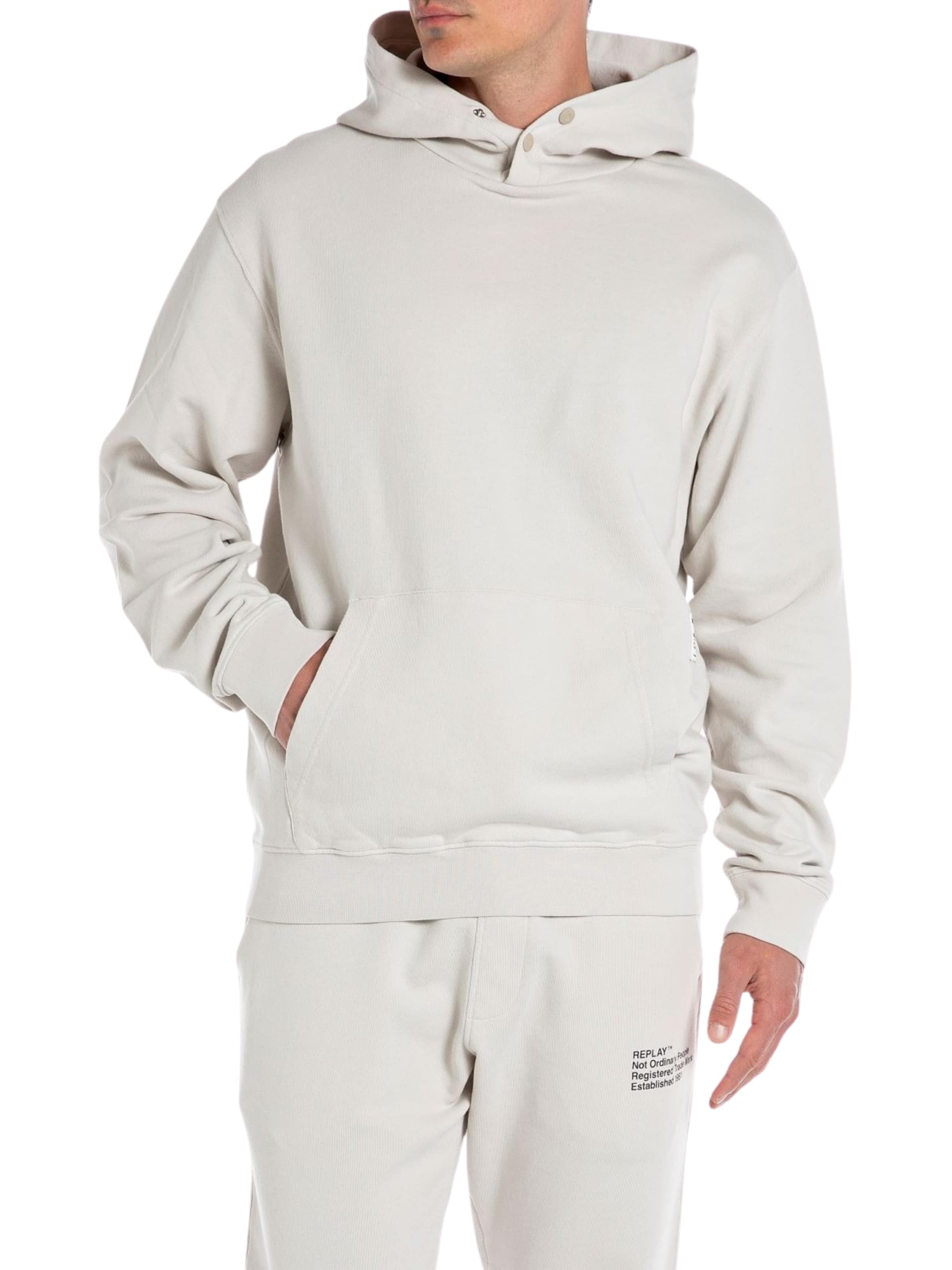 REPLAYSweater majica - bež boja