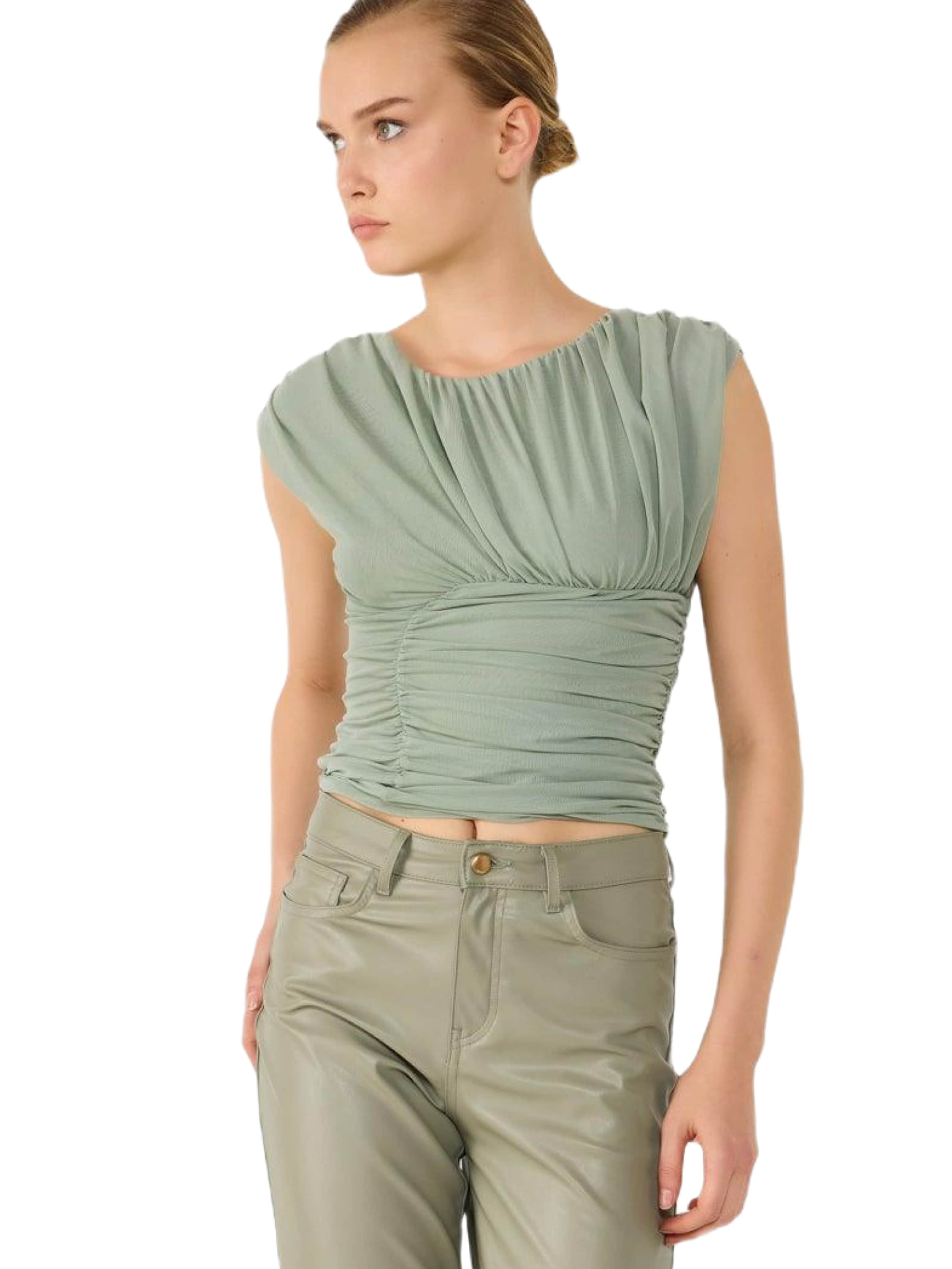 No Matter What Blouse in Green