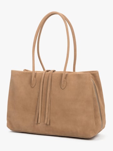Borsa a mano '3251-0' di Estro in beige: frontale