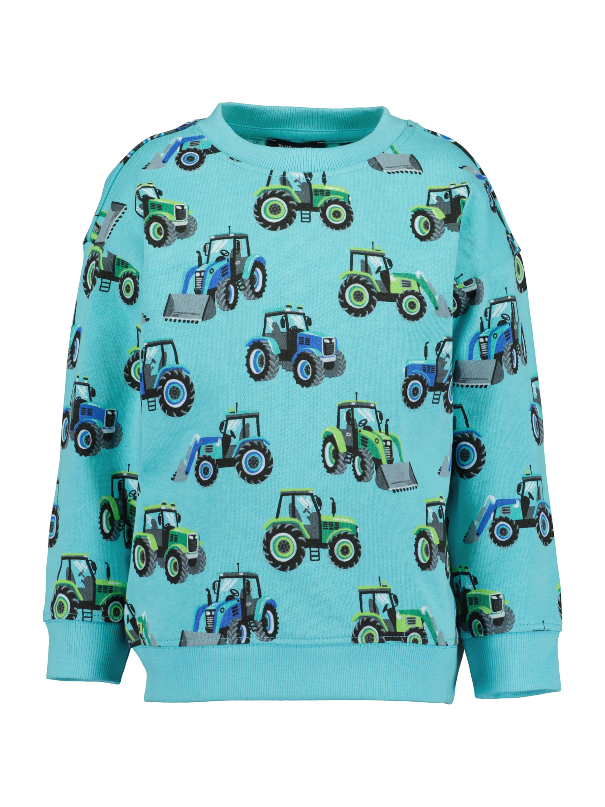 BLUE SEVEN - Sudadera en azul: frente