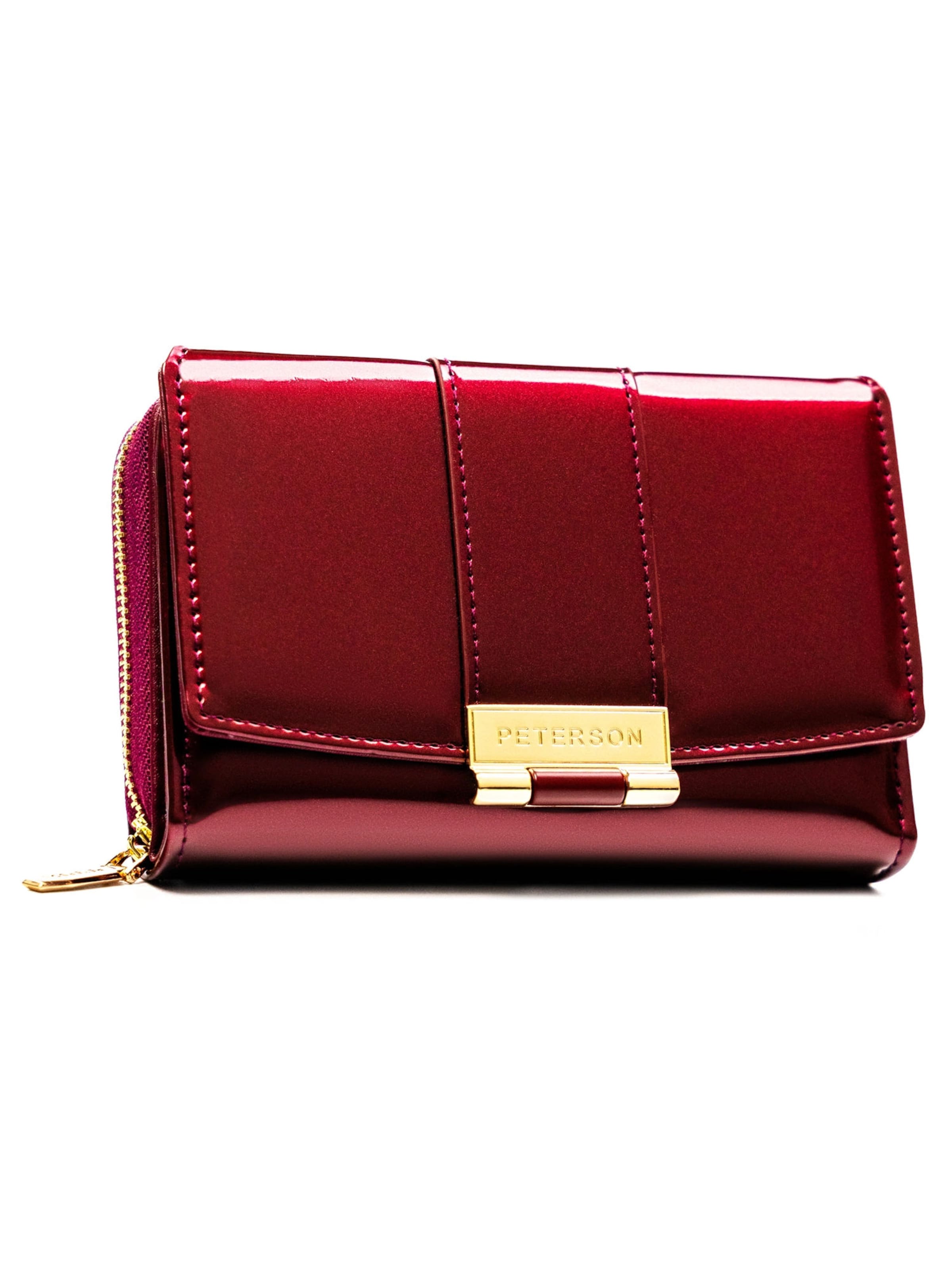 Tomshop24-7 Wallet 'Peterson RFID' in Purple: front