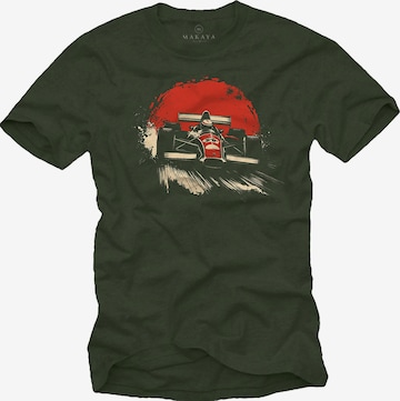 MAKAYA Shirt in Green: front
