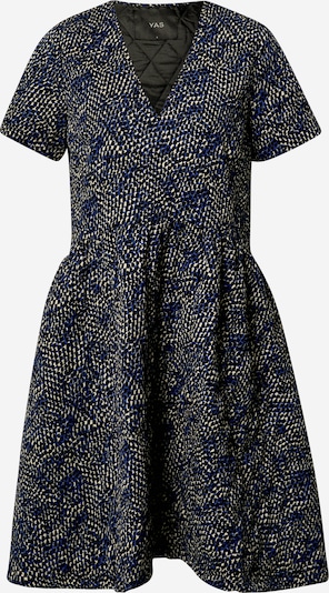 Y.A.S Klänning i beige / blå / svart, Produktvy