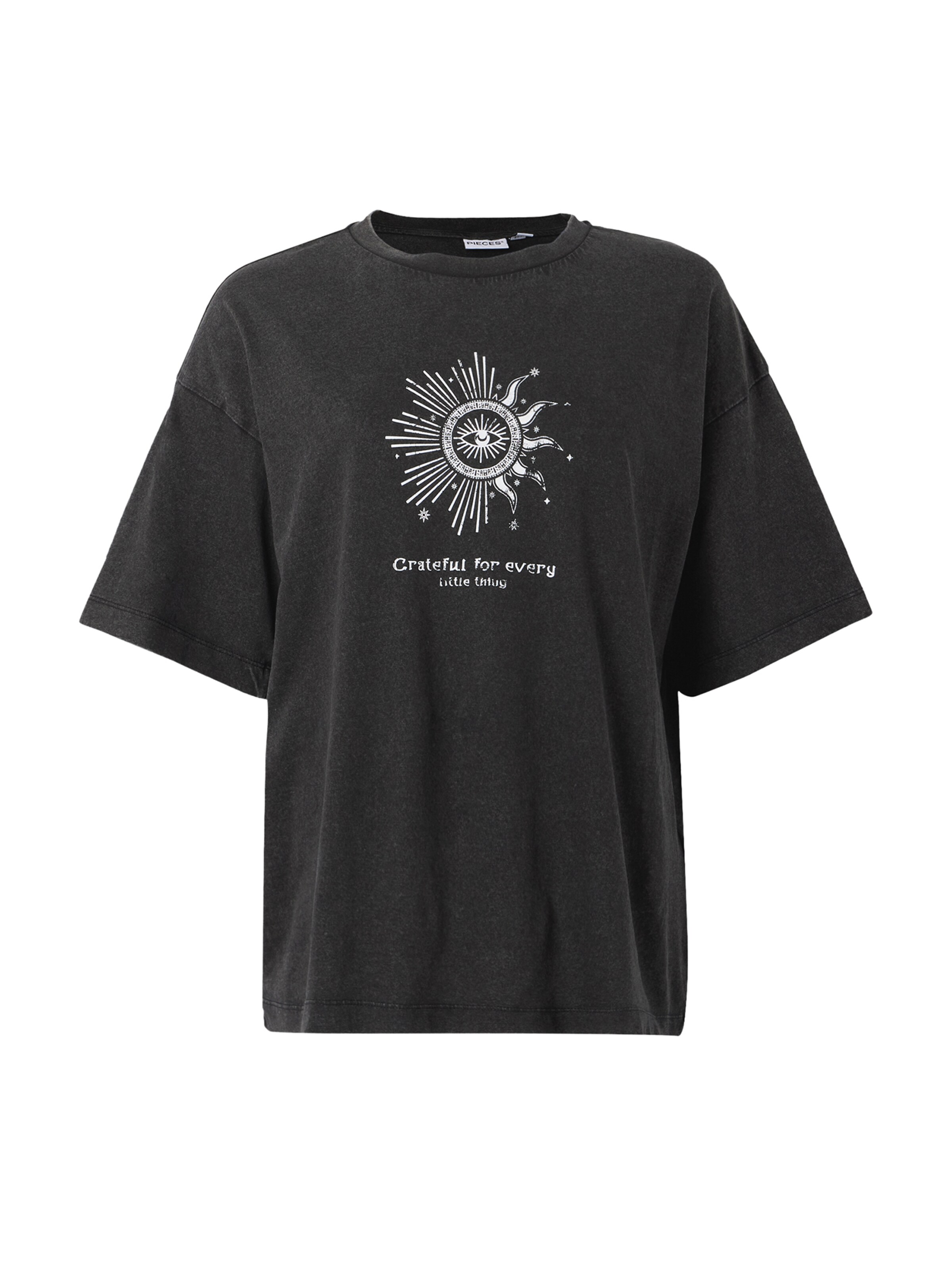 PIECES - Camisa 'PCJABRIELLA' em preto: frente