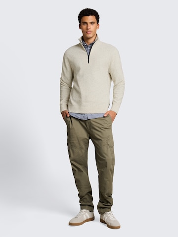 TOM TAILOR DENIM Pullover in Weiß