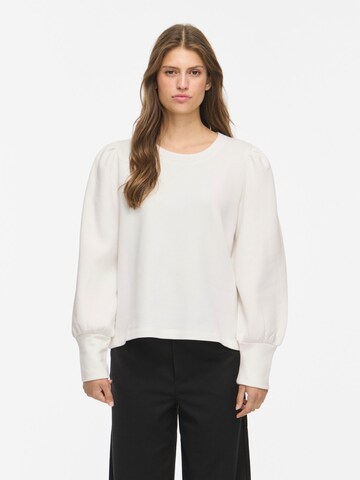 Sweat-shirt 'VIVera' VILA en blanc : devant
