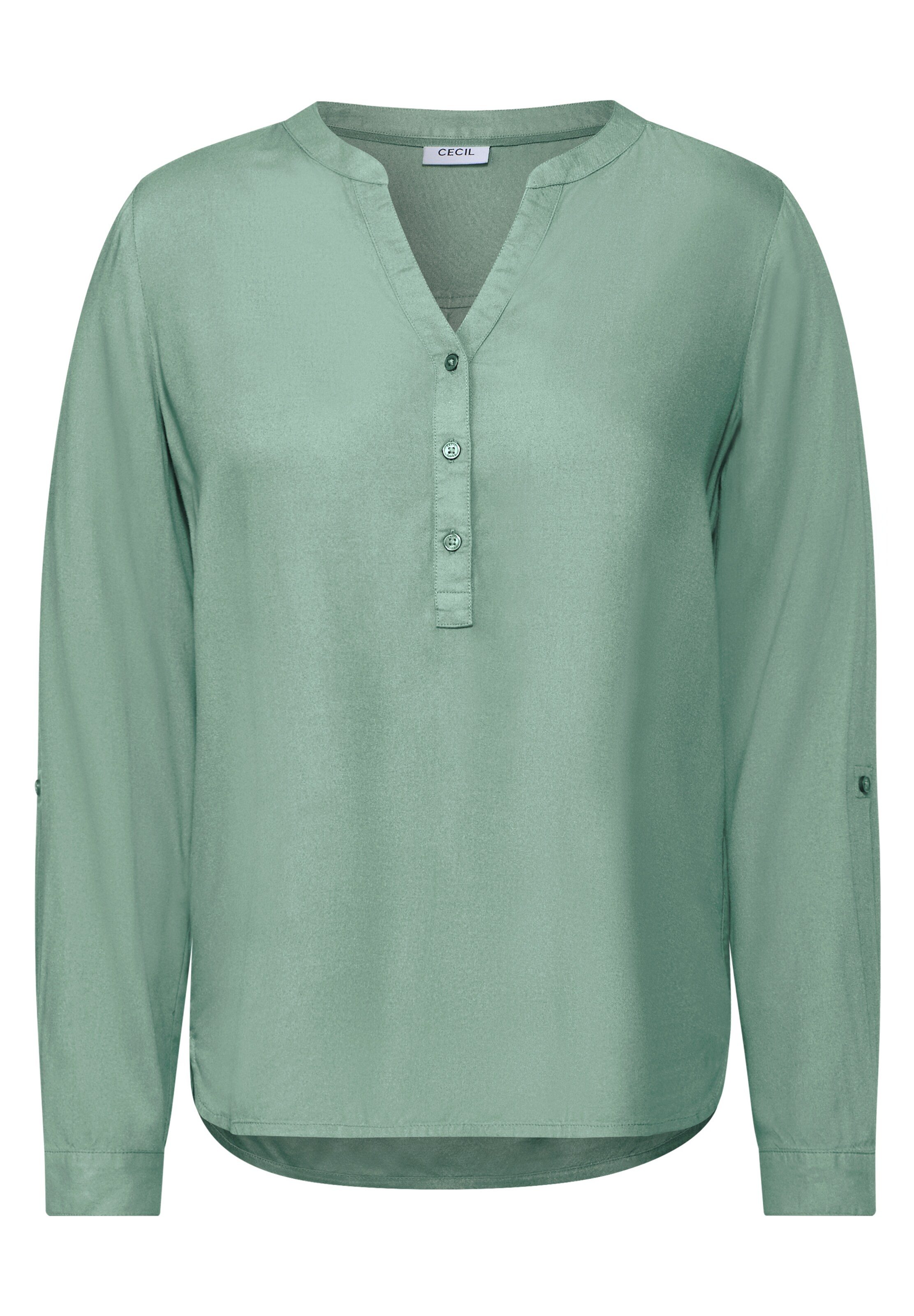 CECIL Bluse in Grün: Vorderseite