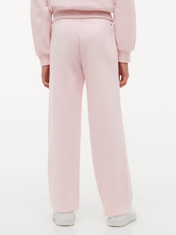 Largi Pantaloni 'HERITAGE' de la TOMMY HILFIGER pe roz