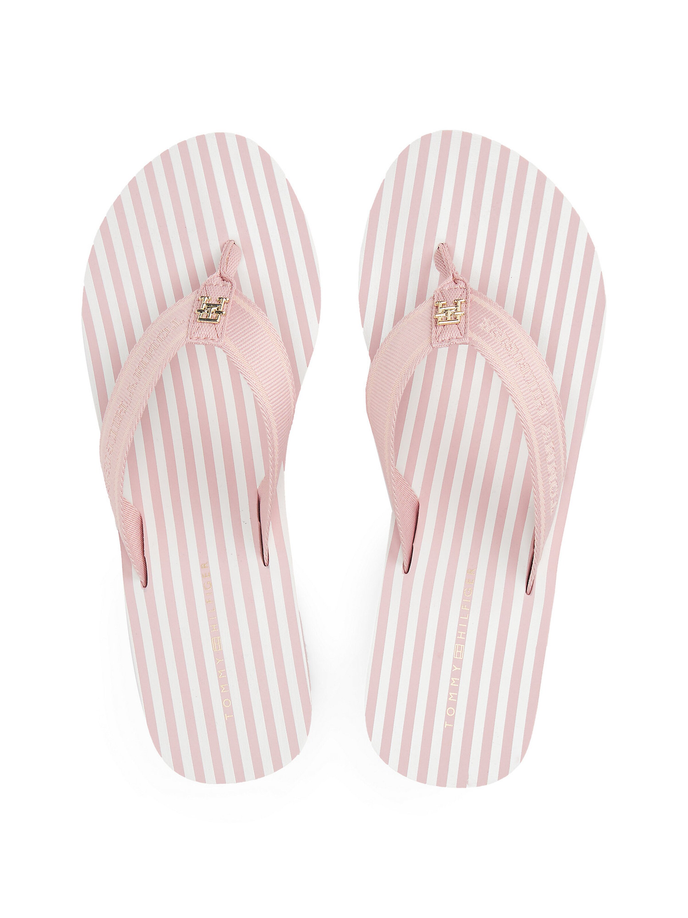 TOMMY HILFIGER T-bar sandals in Pink