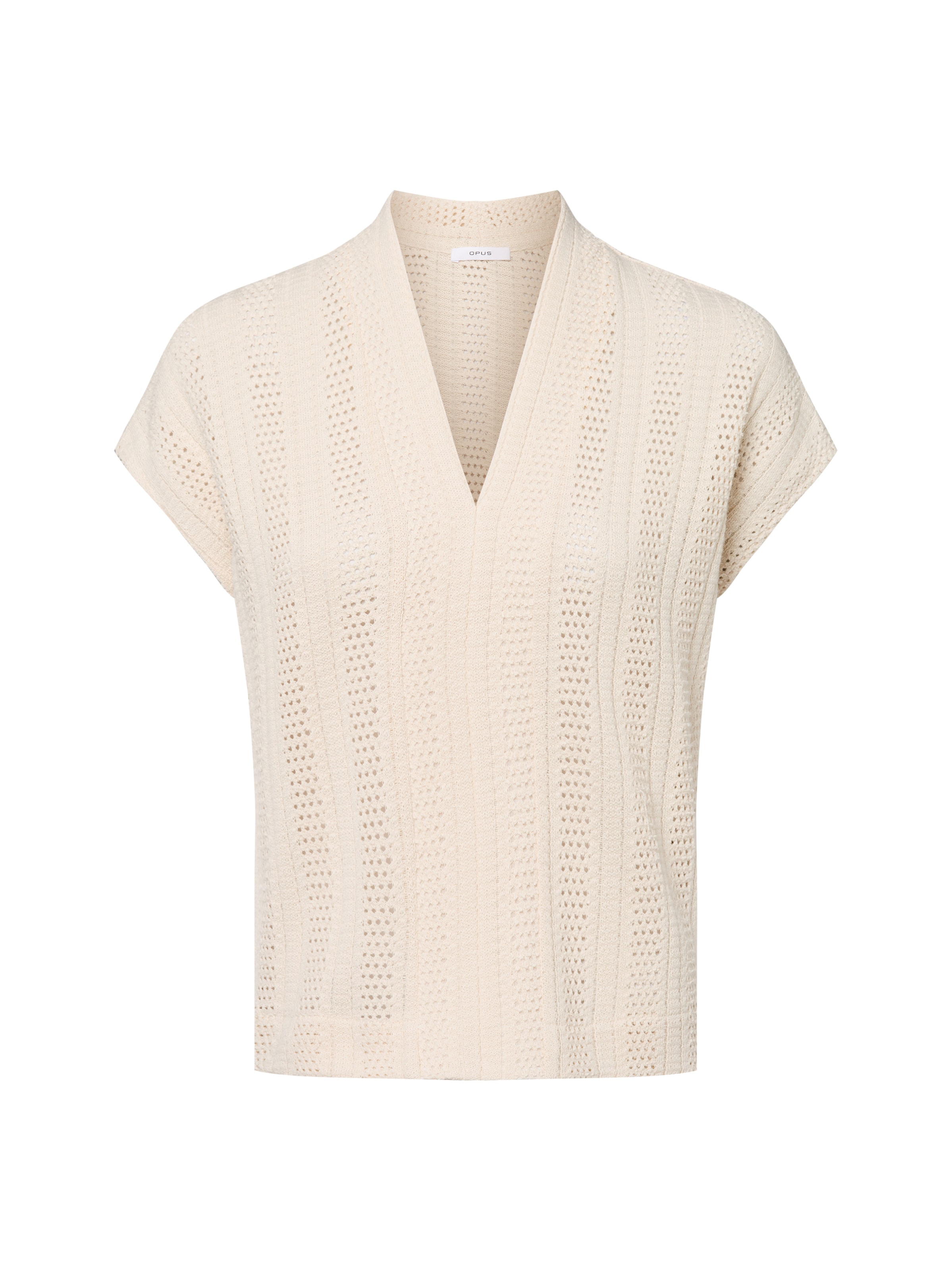 OPUS Pullover 'Saniela' in Beige: Vorderseite