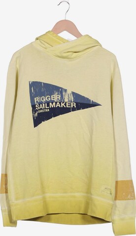 Gaastra Sweatshirt & Zip-Up Hoodie in L in Yellow: front