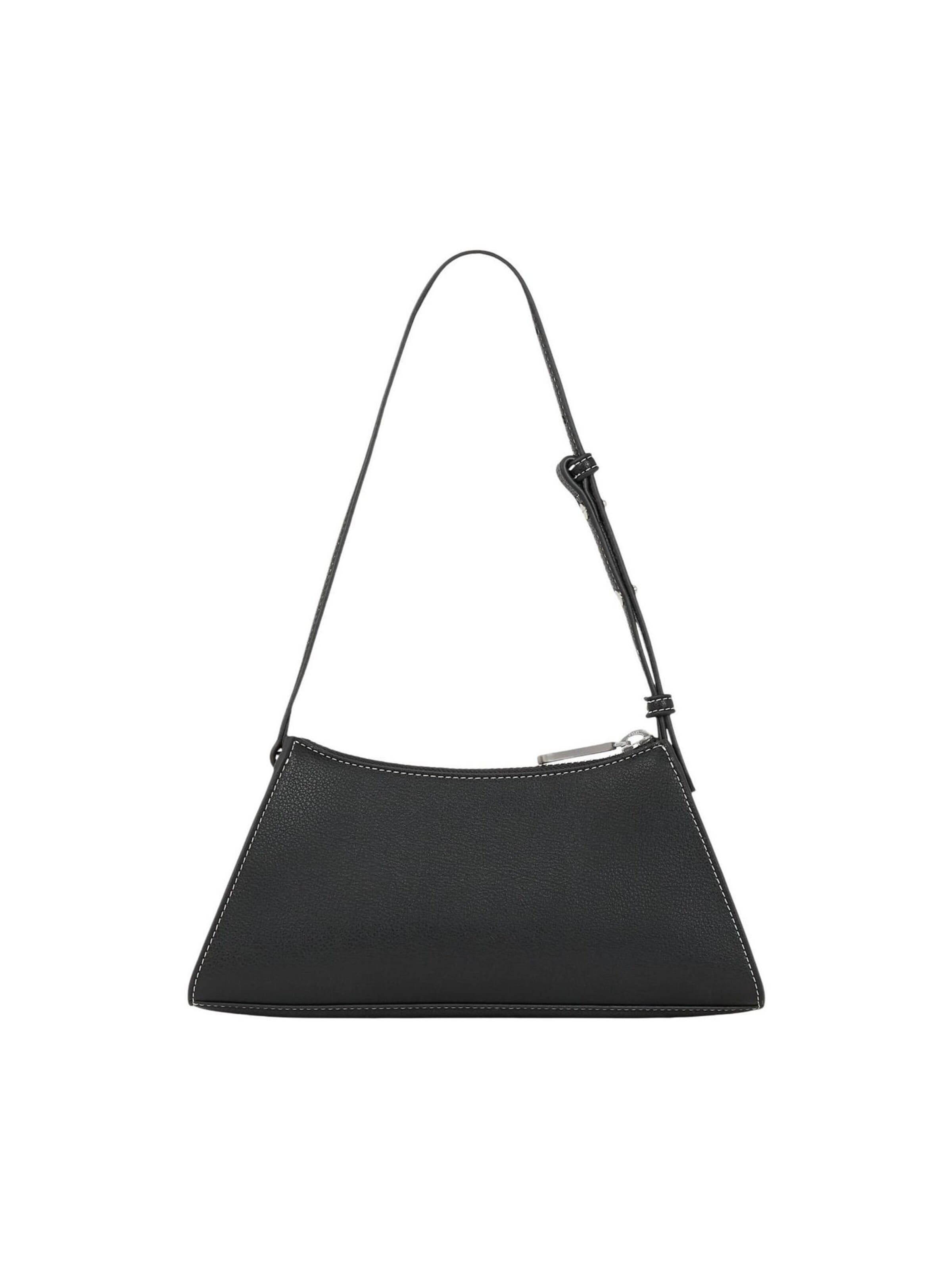 KARL LAGERFELD JEANS - Bolso de hombro 'KLJ Metal Logo Sm Shoulder Bag A3W30011' en negro