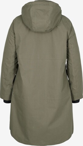 Zizzi Performance Jacket 'Norway' in Green