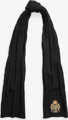 Sciarpa di Lauren Ralph Lauren in nero: frontale