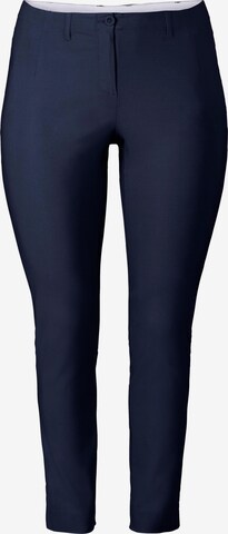 SHEEGO Slimfit Hose 'Bengalin' in Blau: predná strana