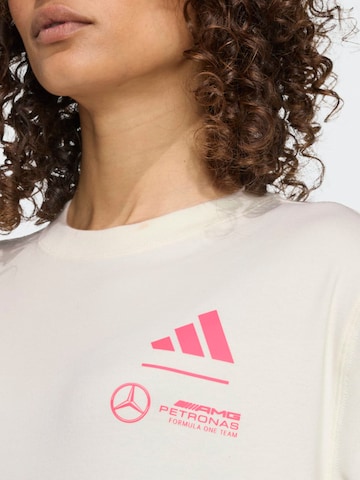 Tricou funcțional 'MERCEDES - AMG PETRONAS FORMULA ONE TEAM' de la ADIDAS PERFORMANCE pe alb