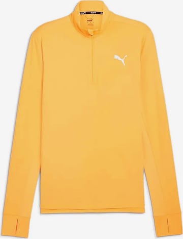 T-Shirt fonctionnel 'Run Favorite' PUMA en jaune : devant