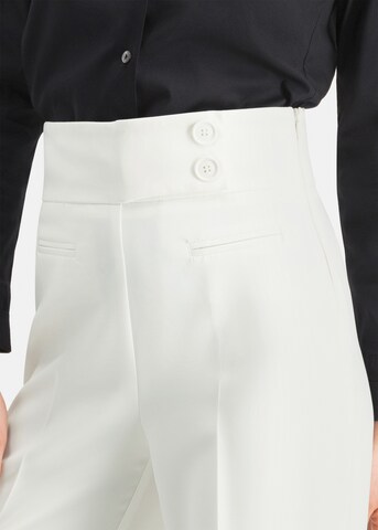 Nicowa Wide leg Pleated Pants 'COREANA' in White