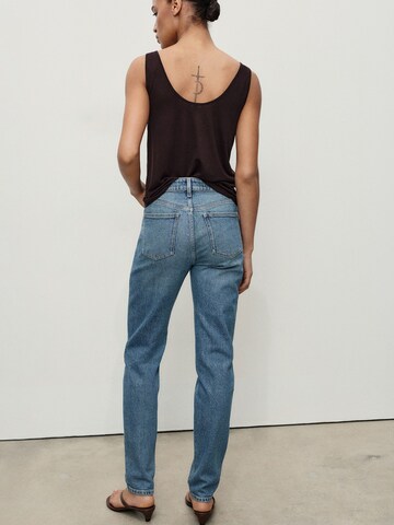 MANGO Slimfit Jeans in Blauw