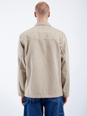 Dr. Denim Übergangsjacke 'Devon Worker Jacket'‌‌‌‌‌‌‌‌‌‌ in Grau